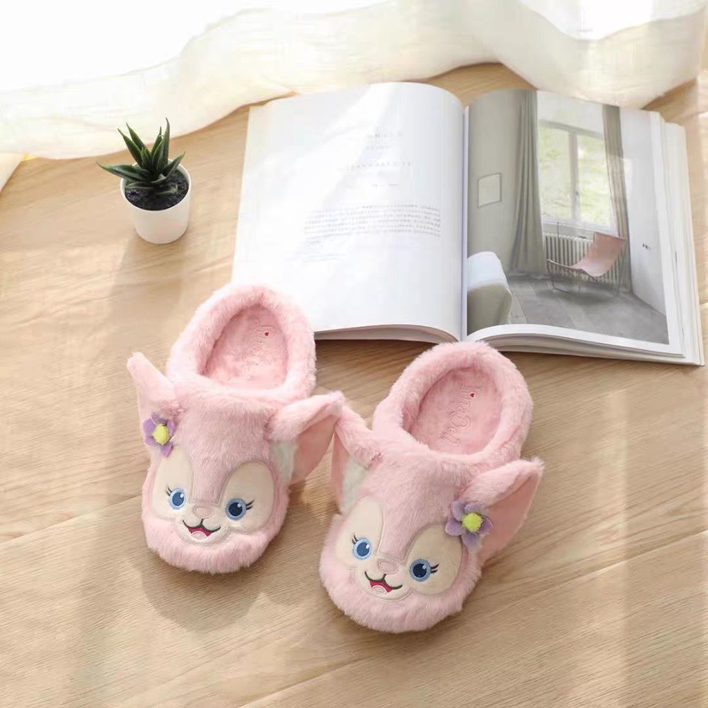 SANDAL RUMAH LINABELL PINK DUFFY BEAR SHELLIE MAY SEPATU KAMAR