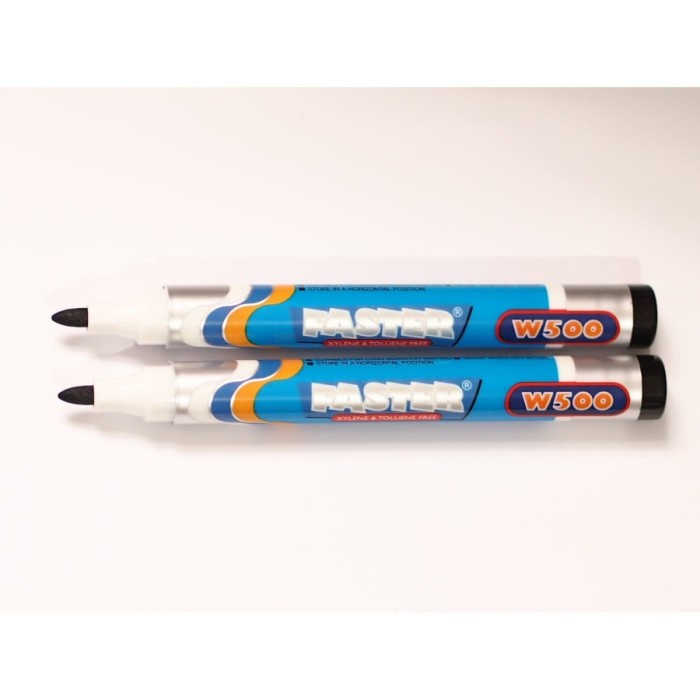 

FASTER - Spidol Marker Whiteboard (Papan Tulis) W-500 - Hitam