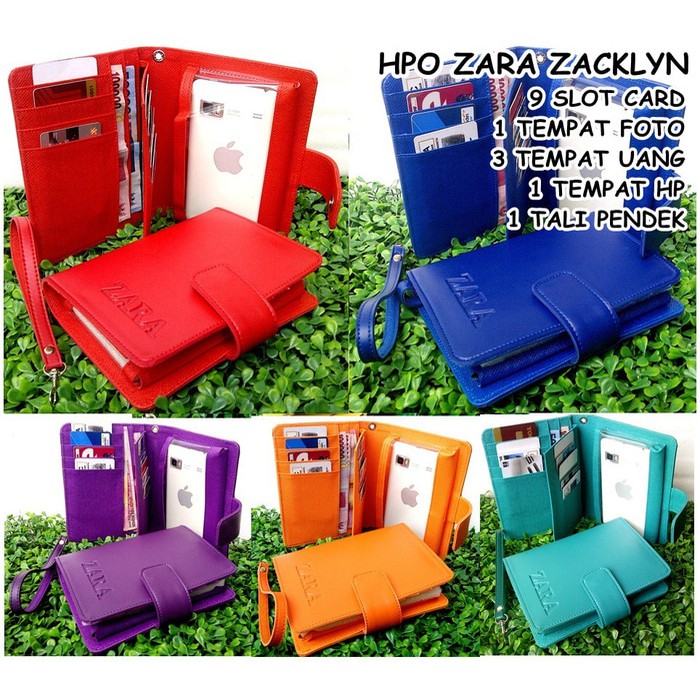 DOMPET   HPO WANITA MURAH ZARA ZACKLYN UNTUK ZTEN  ANDROID  NOTE III  IPHONE  SAMSUNG S4  MAX 5 7 I