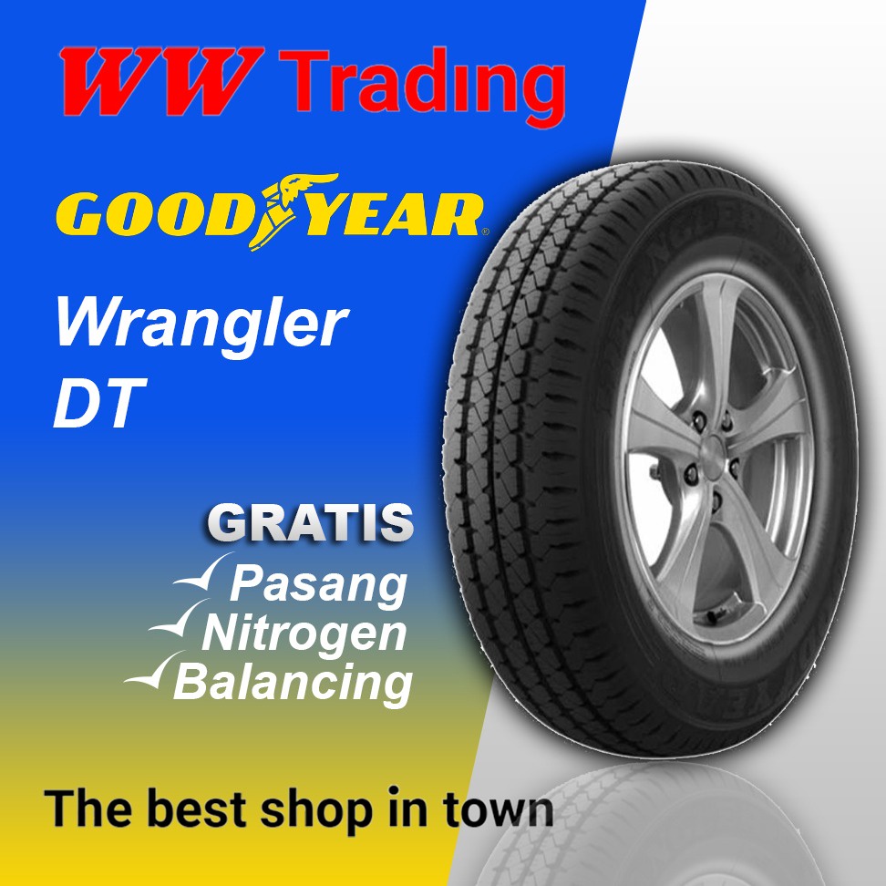 BAN GOODYEAR WRANGLER DT 175 R13 / 175 13