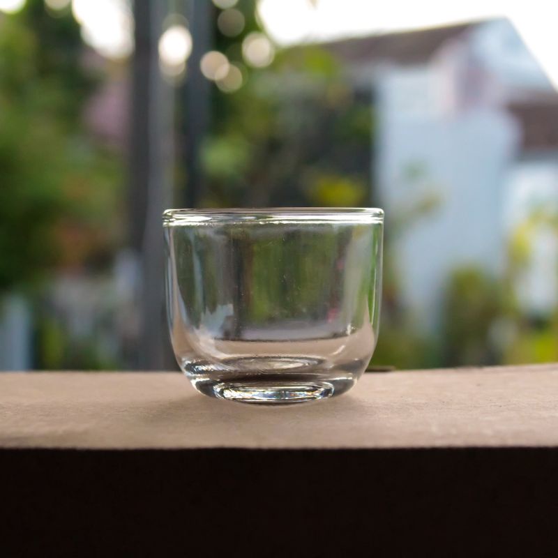 GELAS KACA MINI PREMIUM QUALITY/GELAS SLOKI/GELAS KECIL/GELAS KOPI/GELAS LILIN
