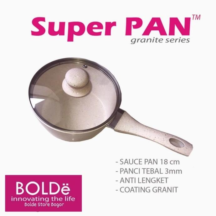 ___] BOLDe SUPER PAN SAUCE PAN - GRANIT