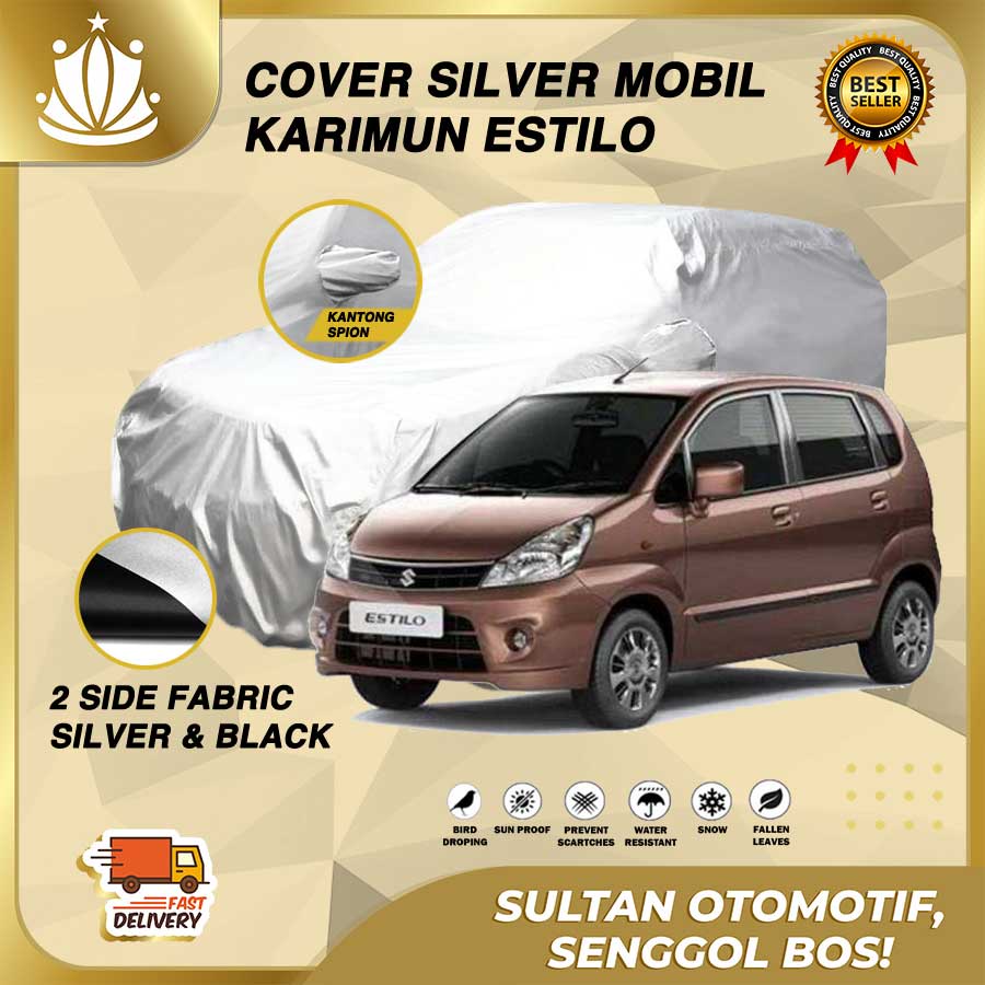 Custom Body Cover Mobil Karimun Estilo / Sarung Mobil Karimun Estilo