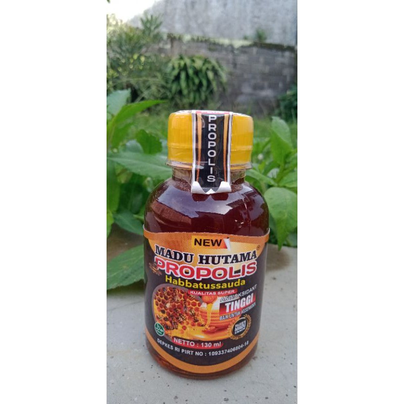 

Madu Hutama Propolis Habbatussauda 130 ml