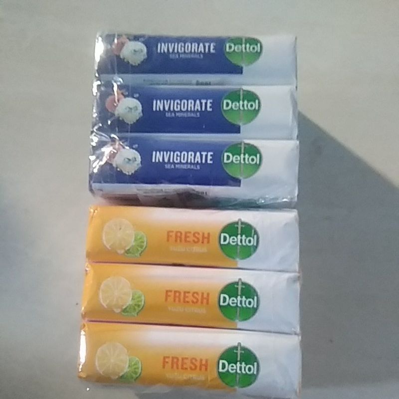 DETTOL SABUN BATANG isi 3 @100g