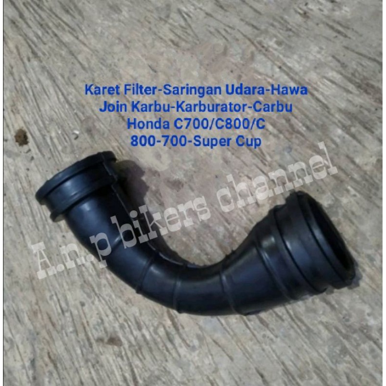 Karet Filter-Saringan Udara-Hawa Join Karbu-Karburator-Carbu Honda C700/C800/C 800-700-Super Cup
