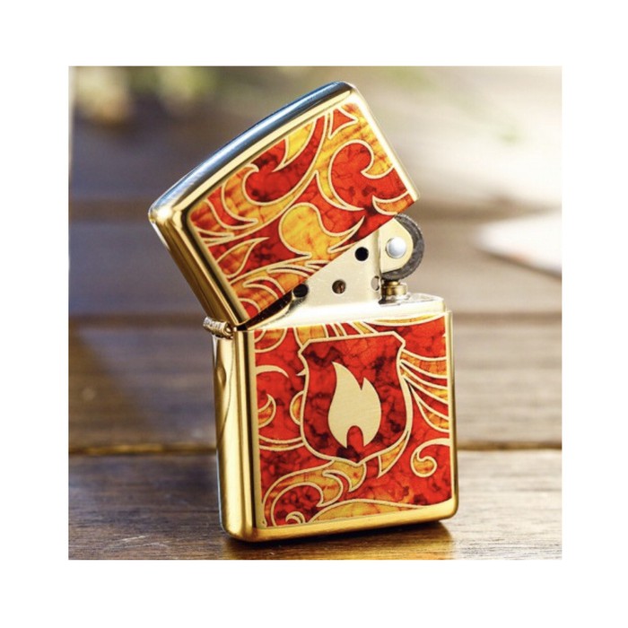 ZIPPO LIGHTER / MANCIS KOREK API ZIPPO ORIGINAL - ZIPPO SHIELD