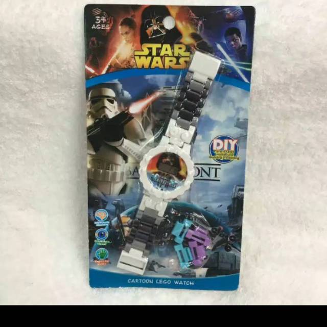 Jam tangan anak lego star wars