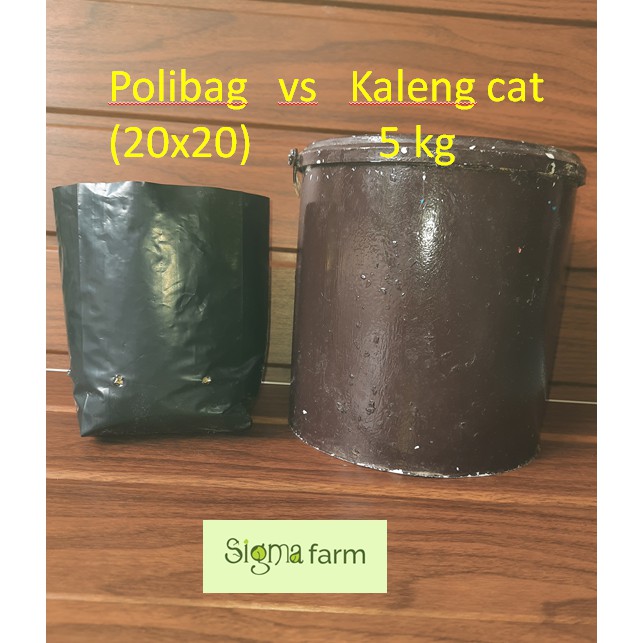Plastik Polibag untuk Tanaman Ukuran 20 x 20 cm