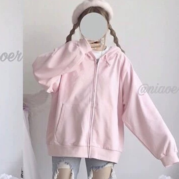 【AiVii】KAWAII BASIC JK ZIPPER JAKET