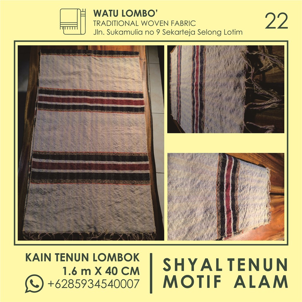 

Shyal Tenun Lombok