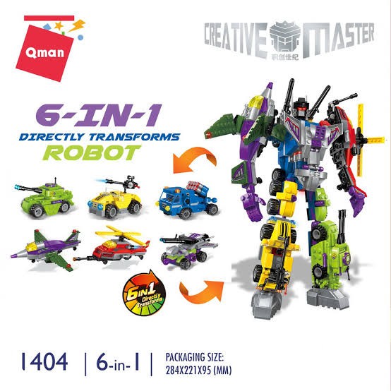 OBRAL TERMURAH Brick Lego Qman 6in1 creative master 1404