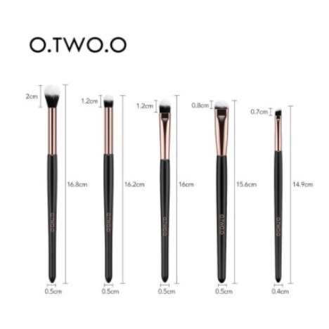 O.TWO.O 5 Pcs Pro Starshine Makeup Brush T01