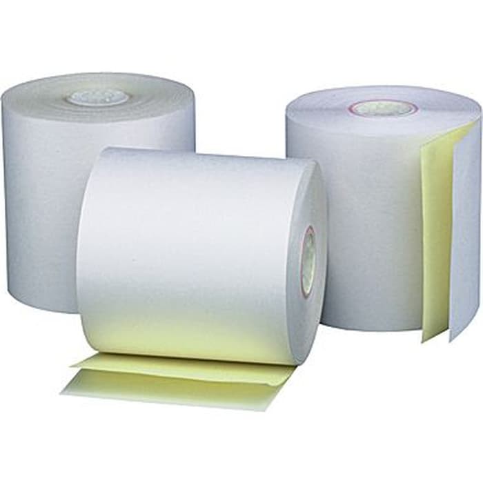

Kertas Struk NCR Rangkap 2 2Ply Ukuran 75mm X 60mm