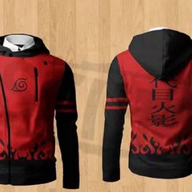 Jaket Anime Harakiri Kyubi Hoodie Zipper