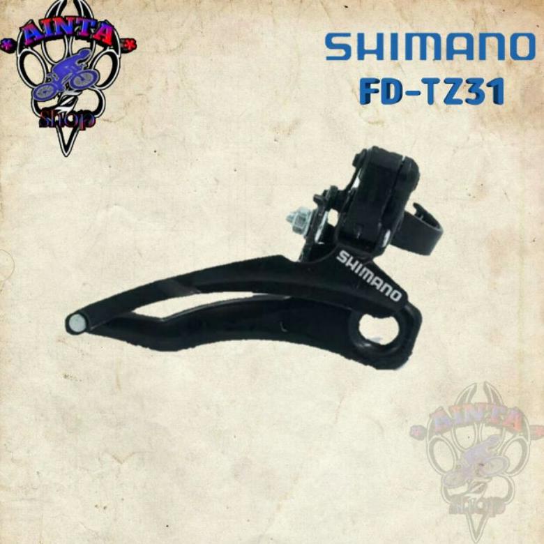 [[BISA COD]] Fd shimano TZ31 / front derailleur 3 speed original tarikan atas TERPERCAYA