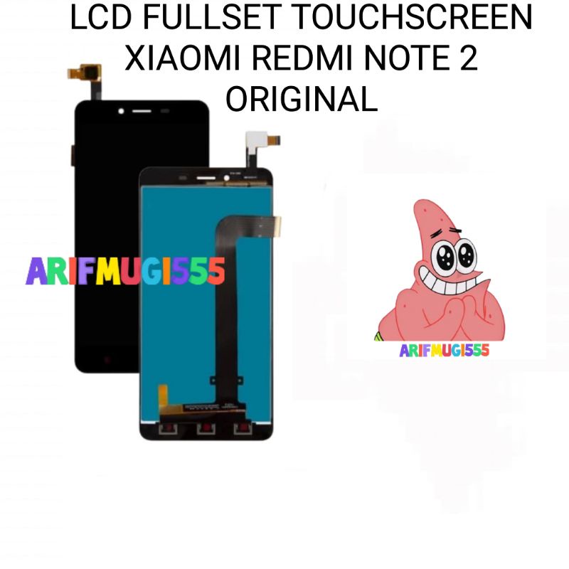 LCD Fullset Touchscreen Xiaomi Redmi Note 2 Original