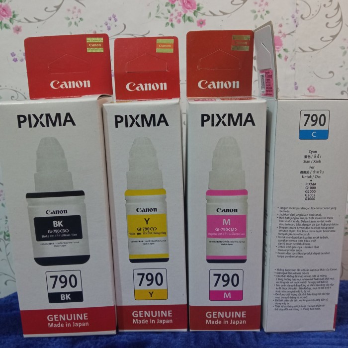 

Gaya Tinta Canon 790 1Set Original Bagus