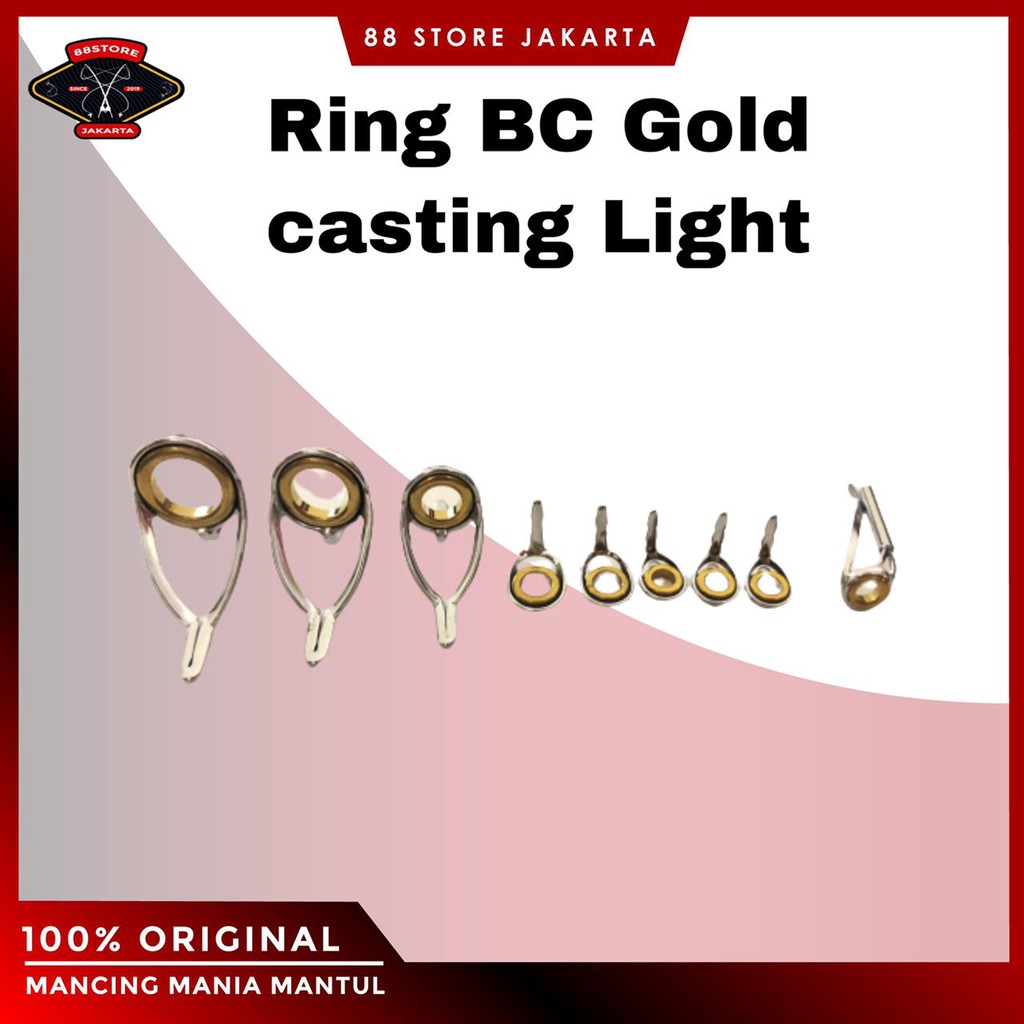 88storejakarta ring guide bc ul non fuji gold/rainbow