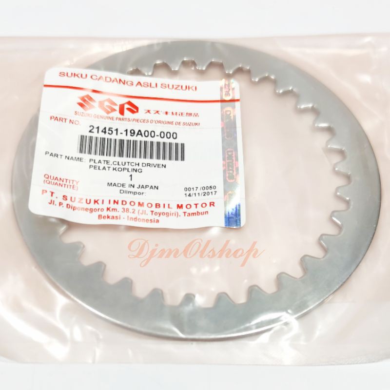 Besi Plat kopling Suzuki TS-125 21451-19A00-000 SGP