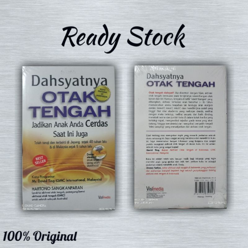 DAHSYATNYA OTAK TENGAH + CD - Ready Stock (original 100%)
