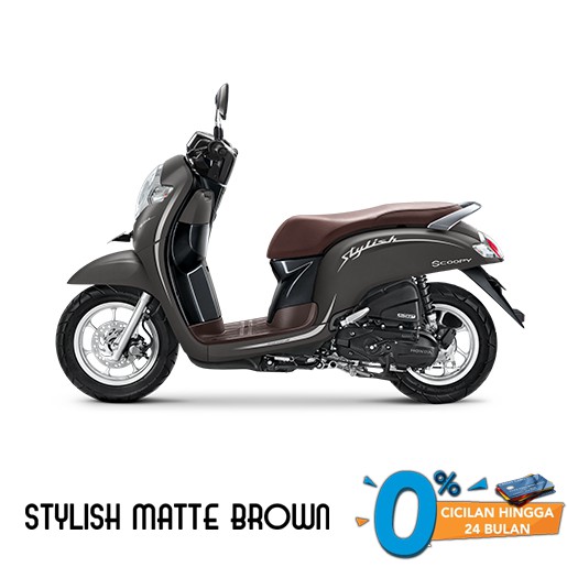  HONDA  SCOOPY  STYLISH CBS ISS 2021  SEPEDA  MOTOR  Shopee 