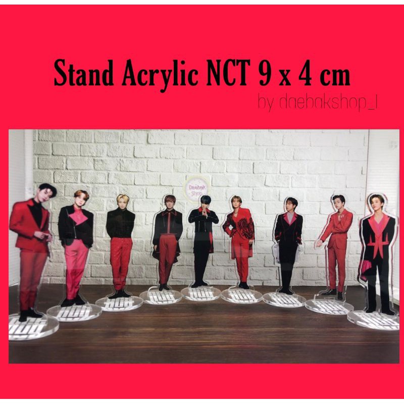 Standee / Stand Acrylic Figure NCT 2020 Taeyong Jeno Haechan Jaemin Winwin Shotaro Jisung Yuta