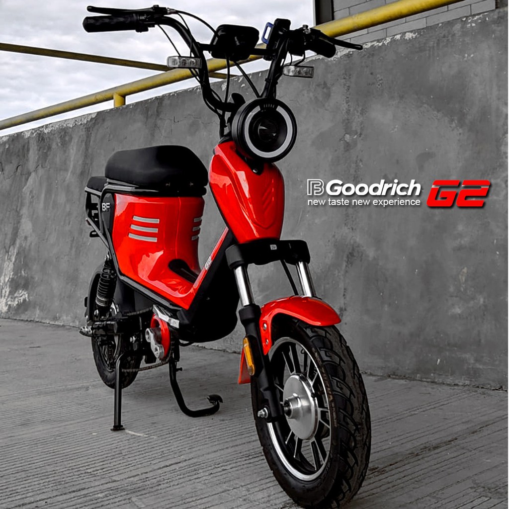 SEPEDA LISTRIK GOODRICH BF-G2 MERAH