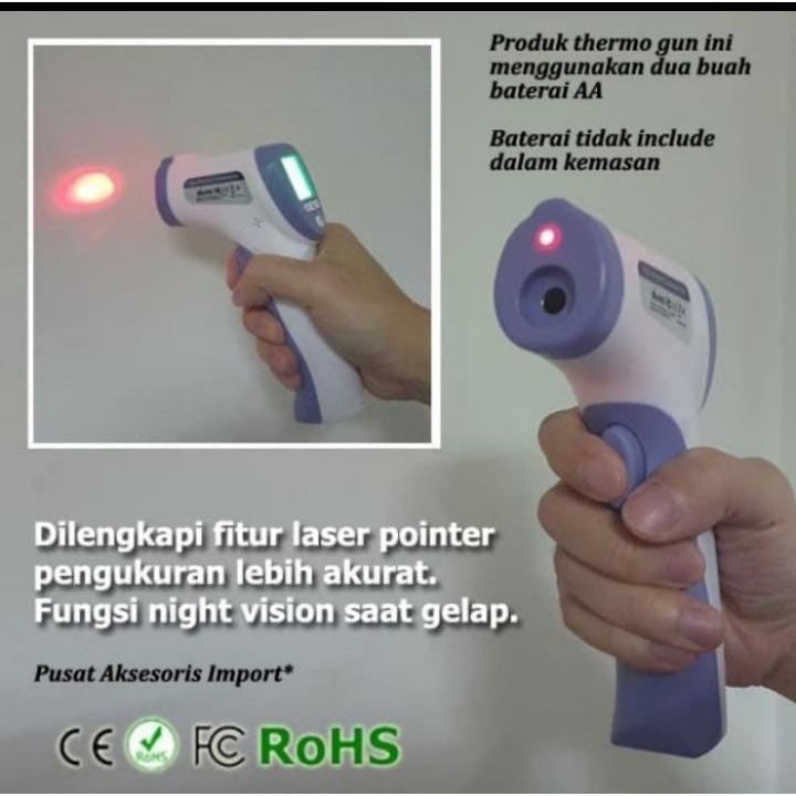THERMOMETER GUN / THERMOMETER INFRARED / THERMOMETER DIGITAL