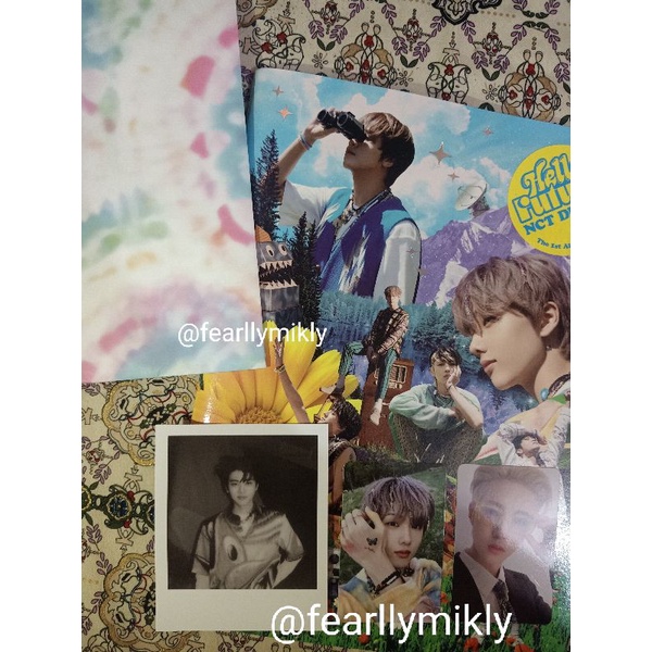 ALBUM HELLO FUTURE, PC JISUNG KUPU / NABI, RENJUN AGENT, POLA JAEMIN NCT DREAM