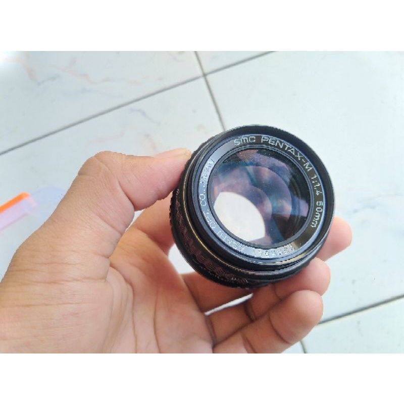 Lensa smc pentax 50mm 1.4