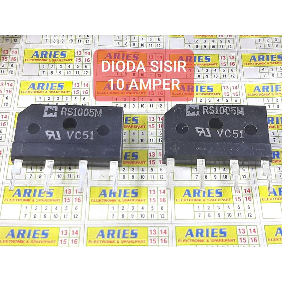 Dioda sisir 10a 600v 10 amper 600 volt