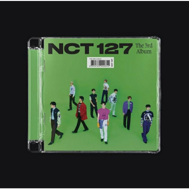 [PO] NCT 127 THE 3RD ALBUM STICKER JEWEL CASE VER