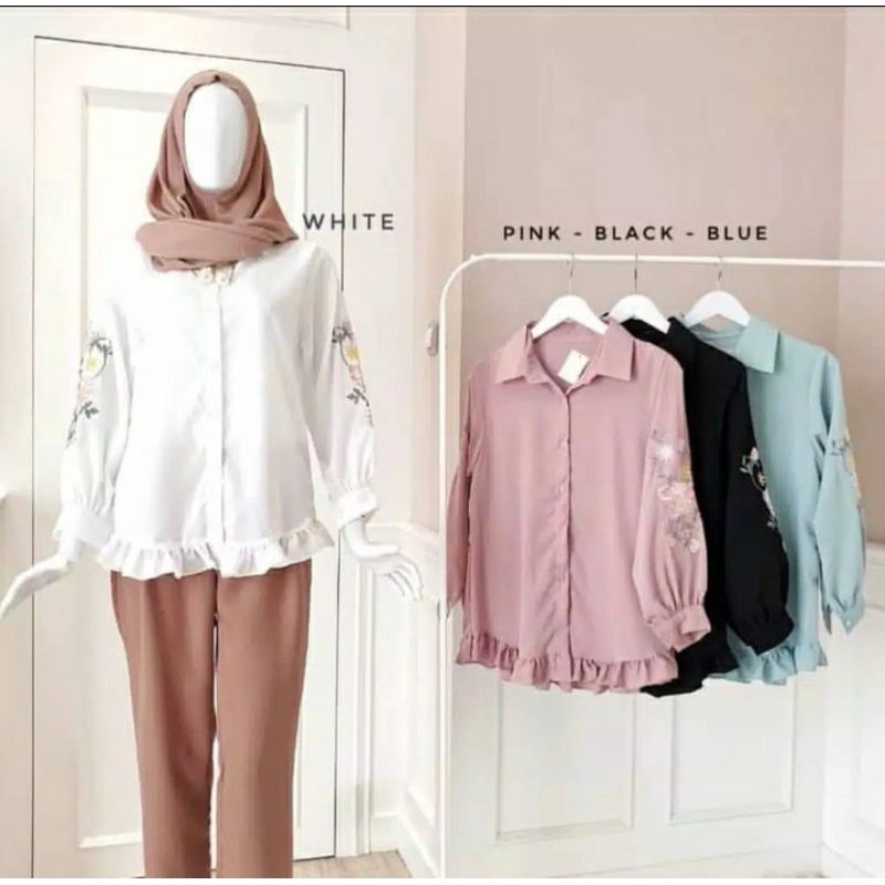 FLORIA SHIRT /ATASAN PAKAIAN WANITA