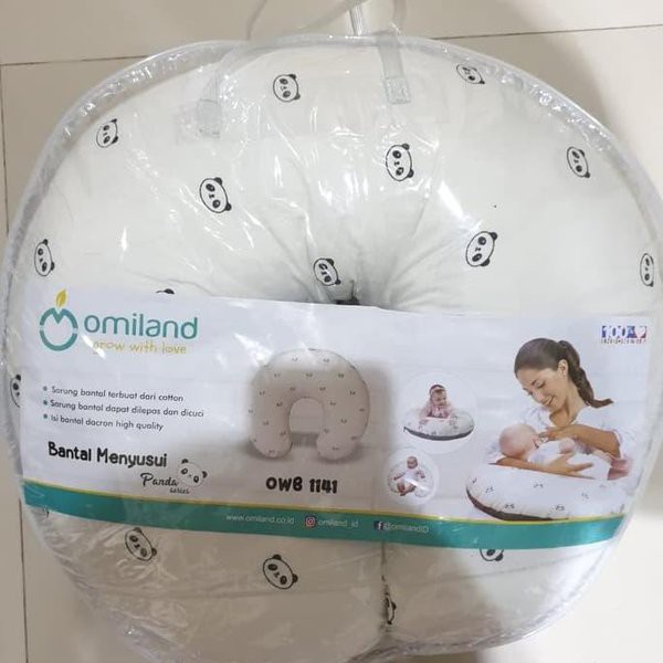 PROMO !! Bantal Menyusui Panda Series Omiland OWB1141 Nyaman Lembut