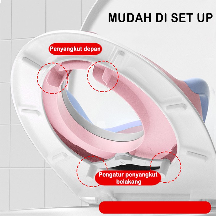 LBS Dudukan Kloset Potty Seat Chicco 2ND Generation Pispot Anak Bayi / Pispot Anak Bayi Balita Murah