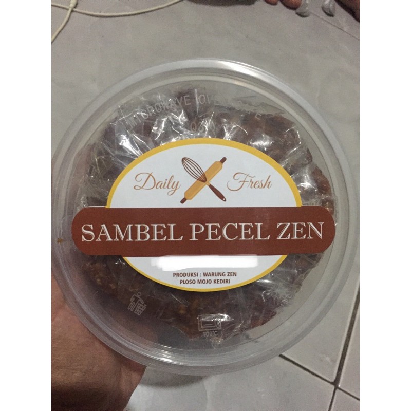 

Sambel Pecel Zen kemasan 500g