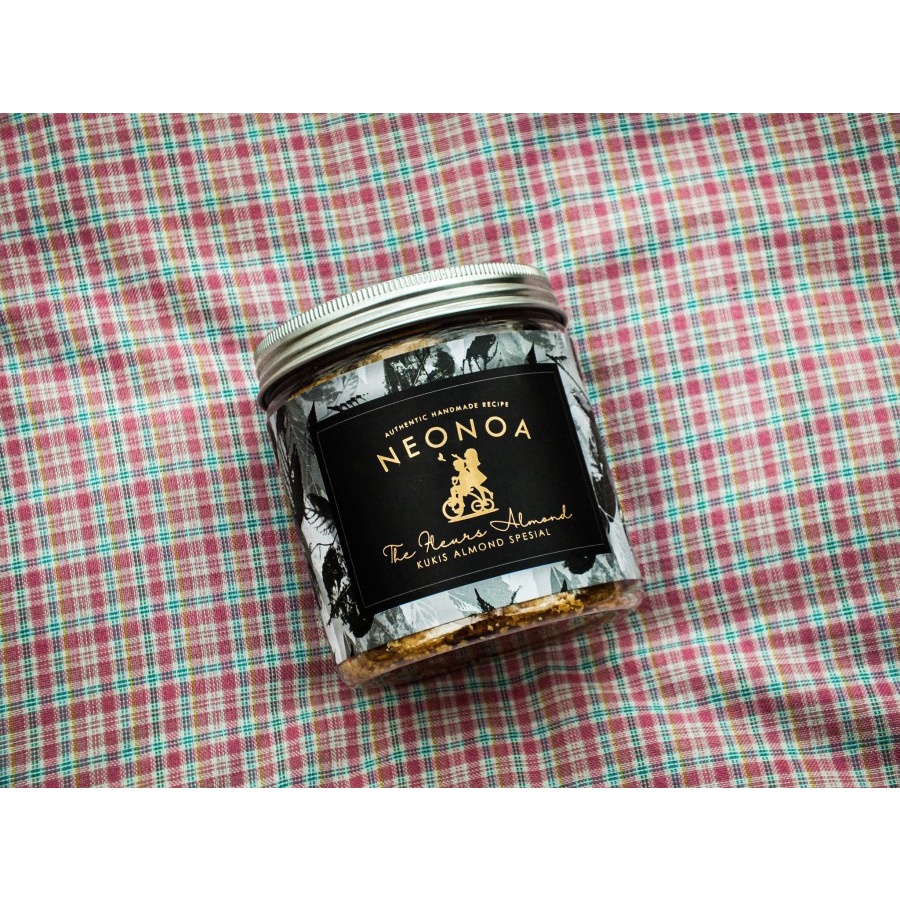 

Kukis kue kering kue almond premium NEONOA kukis almond spesial