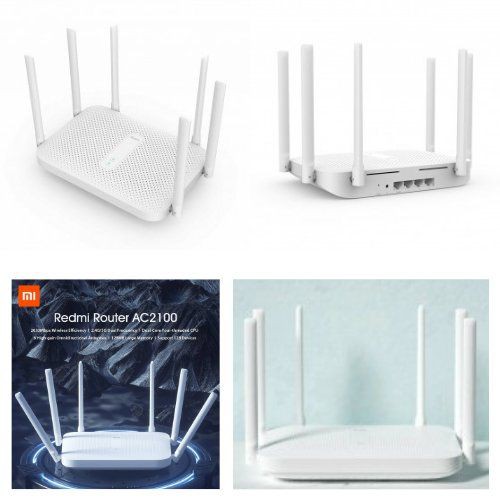 Best Wireless Router 2033Mbps 6 Antena Redmi AC2100 DualBand XONA0PWH 111