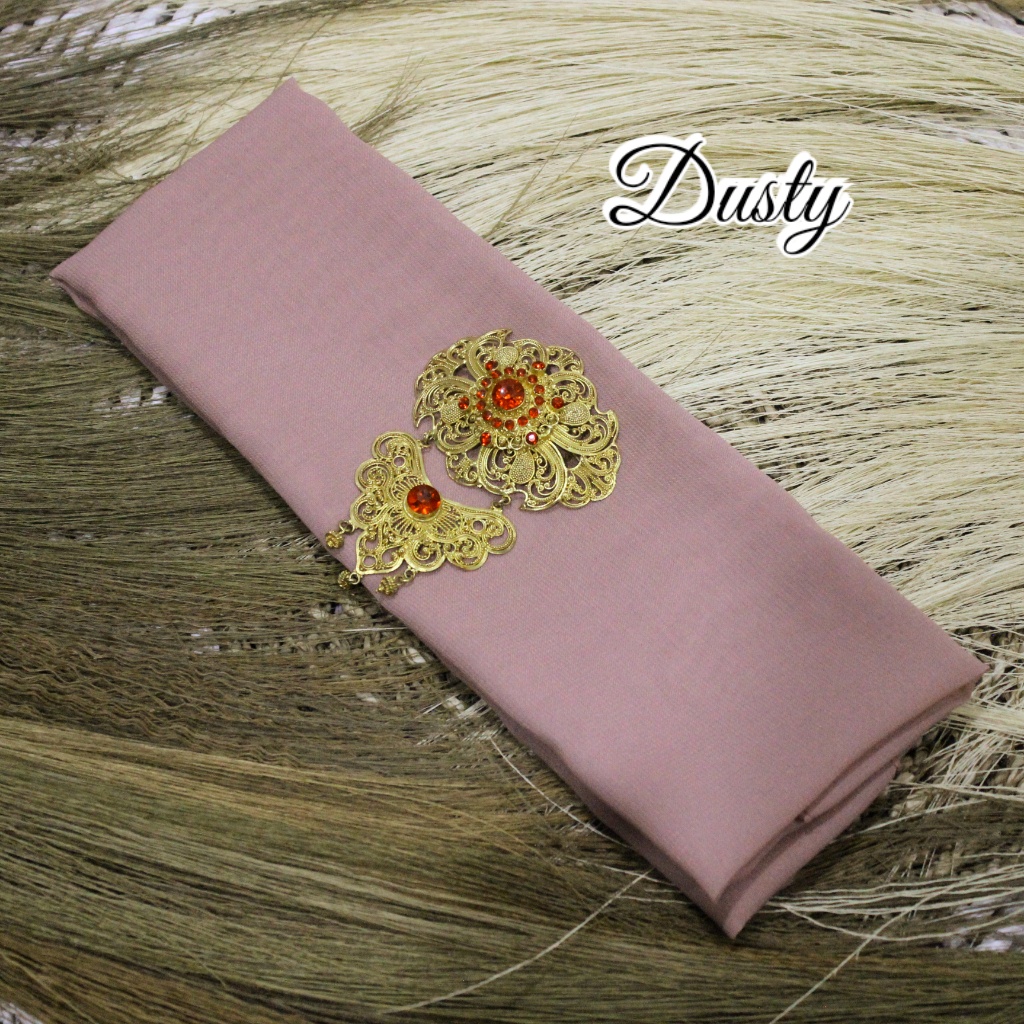 Selendang Sifon Hycon | Selendang Bali | Senteng-Dusty