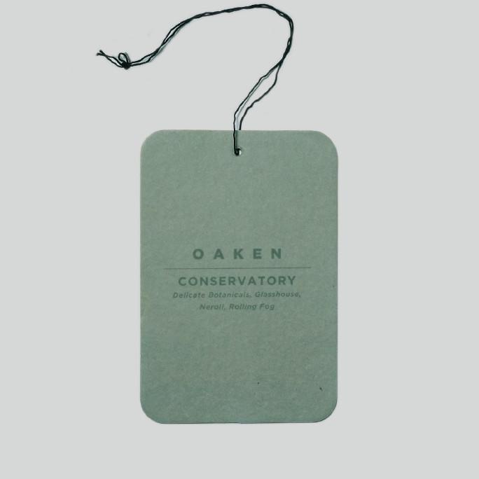 OAKEN LAB - Car Tag - Conservatory