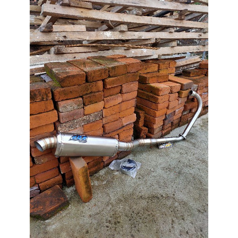 knalpot racing gl MP knalpot stanlis cb Gl gl100 MP semi stanlise doS