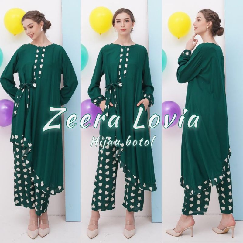 Baju Setelan ZEERA LOVIA Baju setelan Rayon