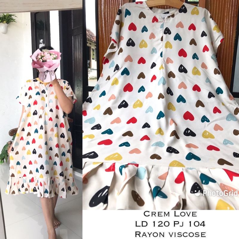 DASTER RUFFLE BUSUI SEBETIS / DASTER KEKINIAN / DASTER REMPEL VIRAL / DASTER BUSUI-Crem Love