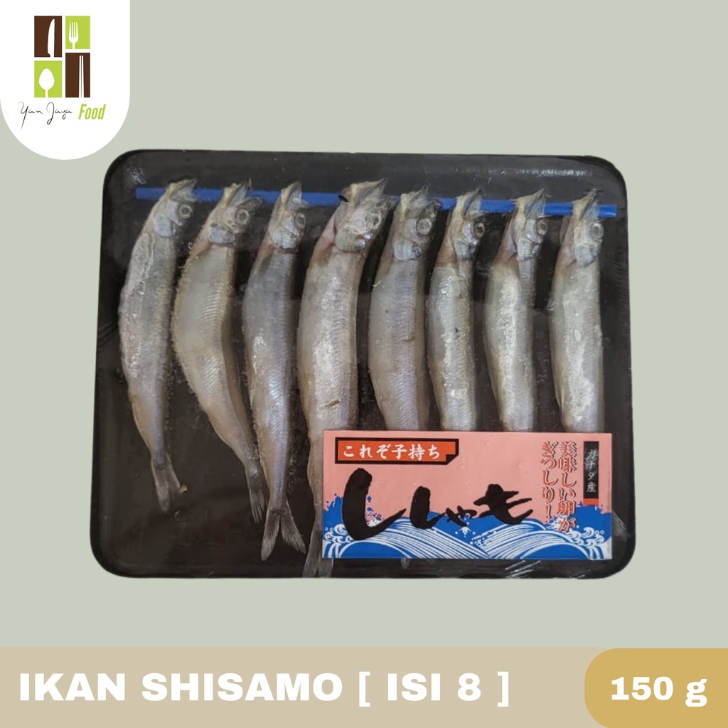 Ikan Shisamo Fish Ikan Capelin Telur Ikan ISI 8  150g