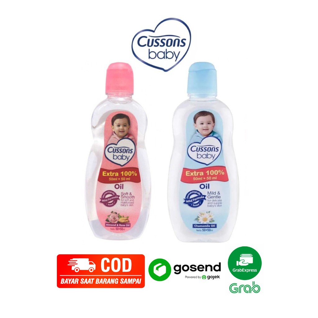 Cussons Baby Oil 50ml + 50ml