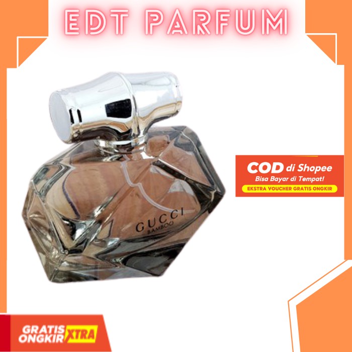 Parfum Gucci bamboo Original singapore - parfum pria tahan lama Non alkohol Import Laki-Laki edp.