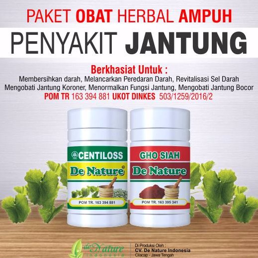 Obat Herbal Jantung Bengkak Sesek Napas Jantung Koroner Jantung Berdebar Jantung Sakit Asli Denature Shopee Indonesia