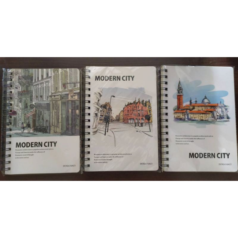 

Buku Notebook Modern City A5