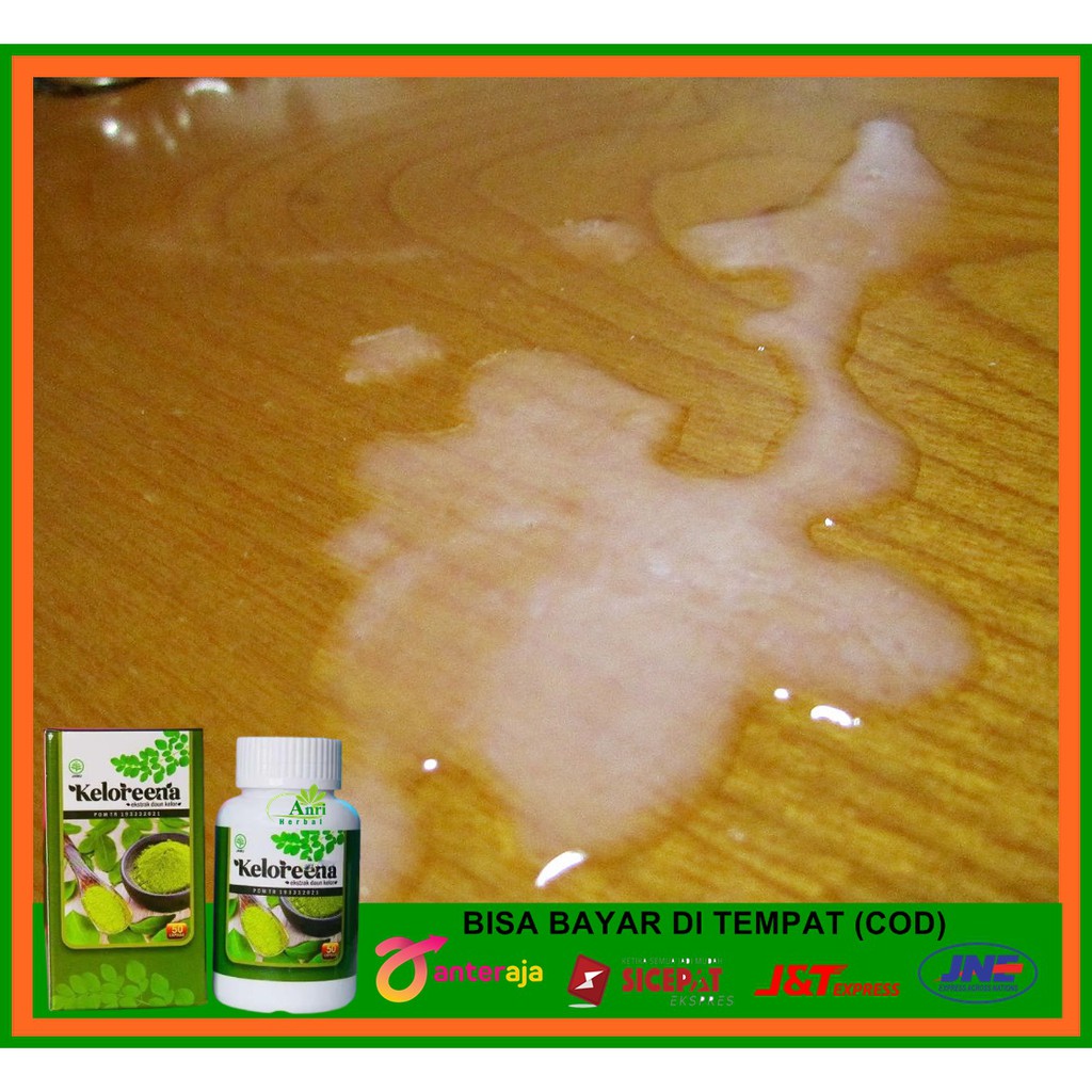 Obat Sperma / Mani Encer, Pengerntal Sperma, Penyubur Sperma Pria, Keloreena Kapsul Daun Kelor